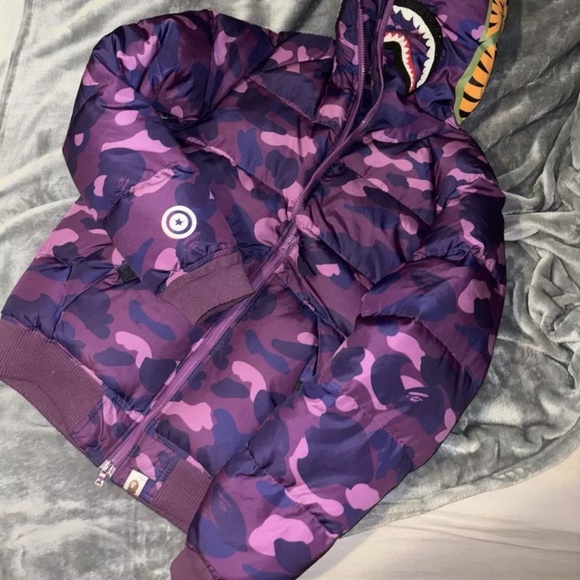 Purple Bape Coat